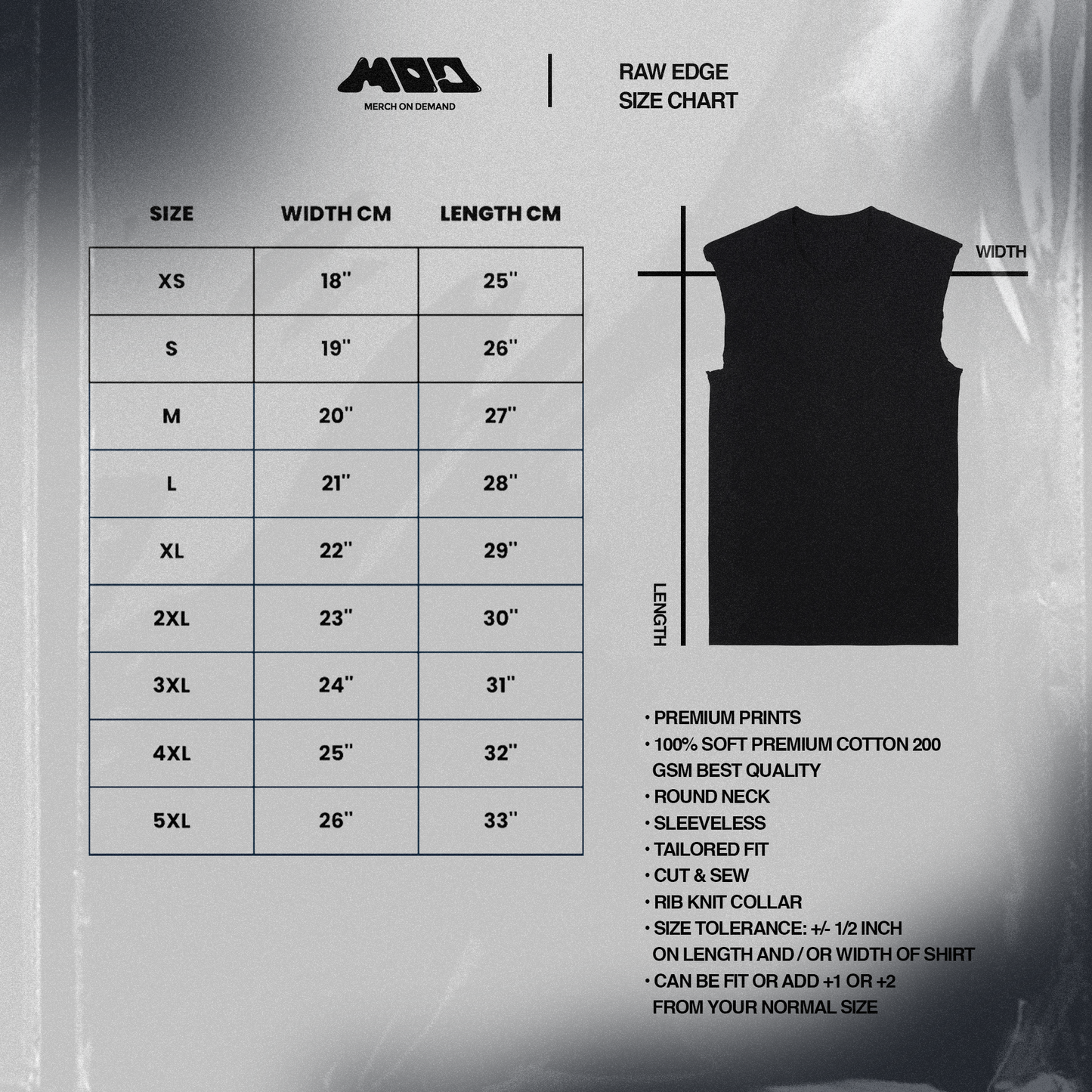 Raw Edge T-Shirt