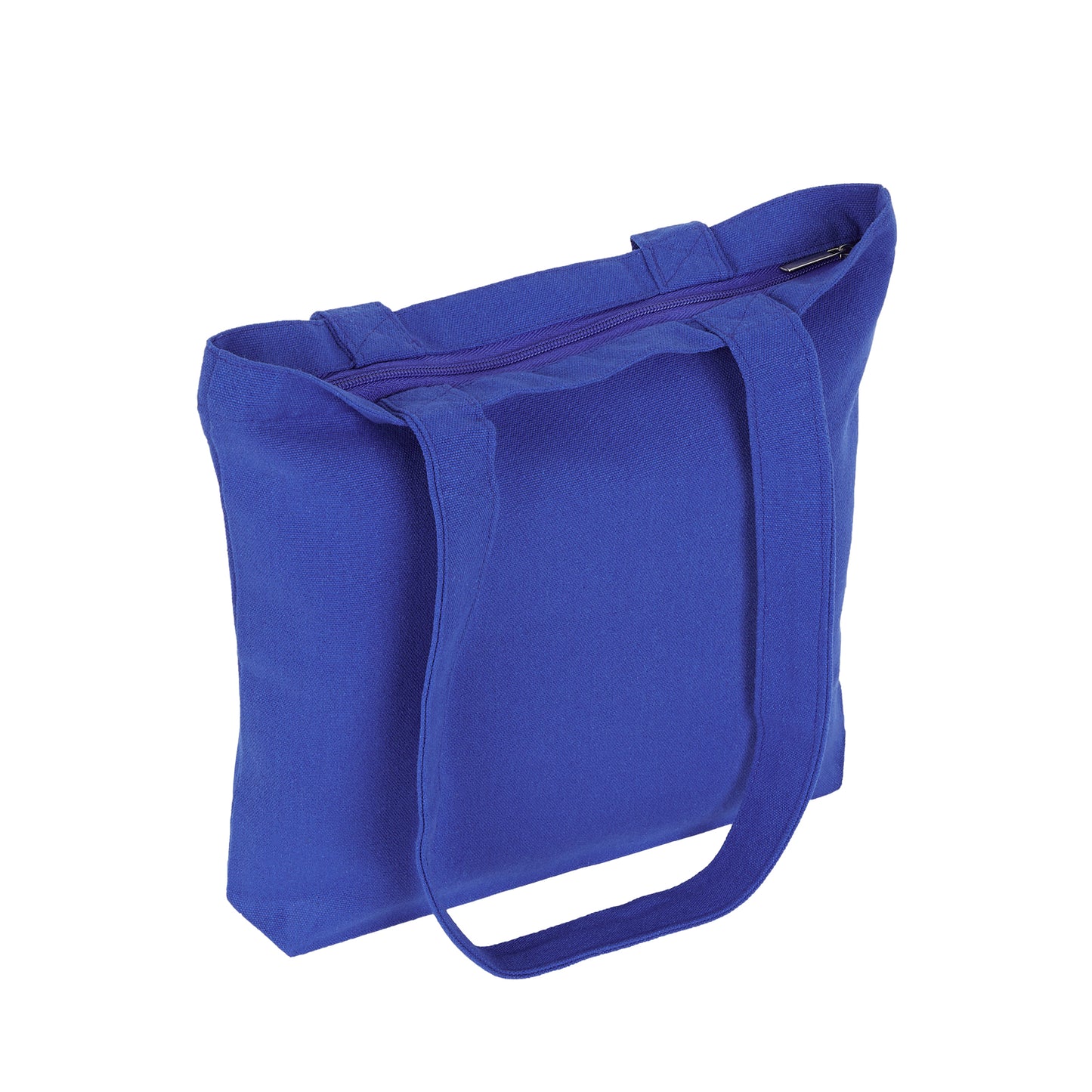 Square Shape Tote Bag Blue