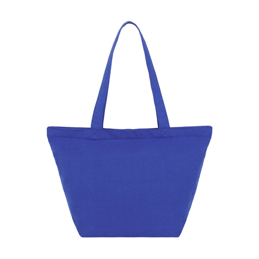 V Shape Tote Bag Blue