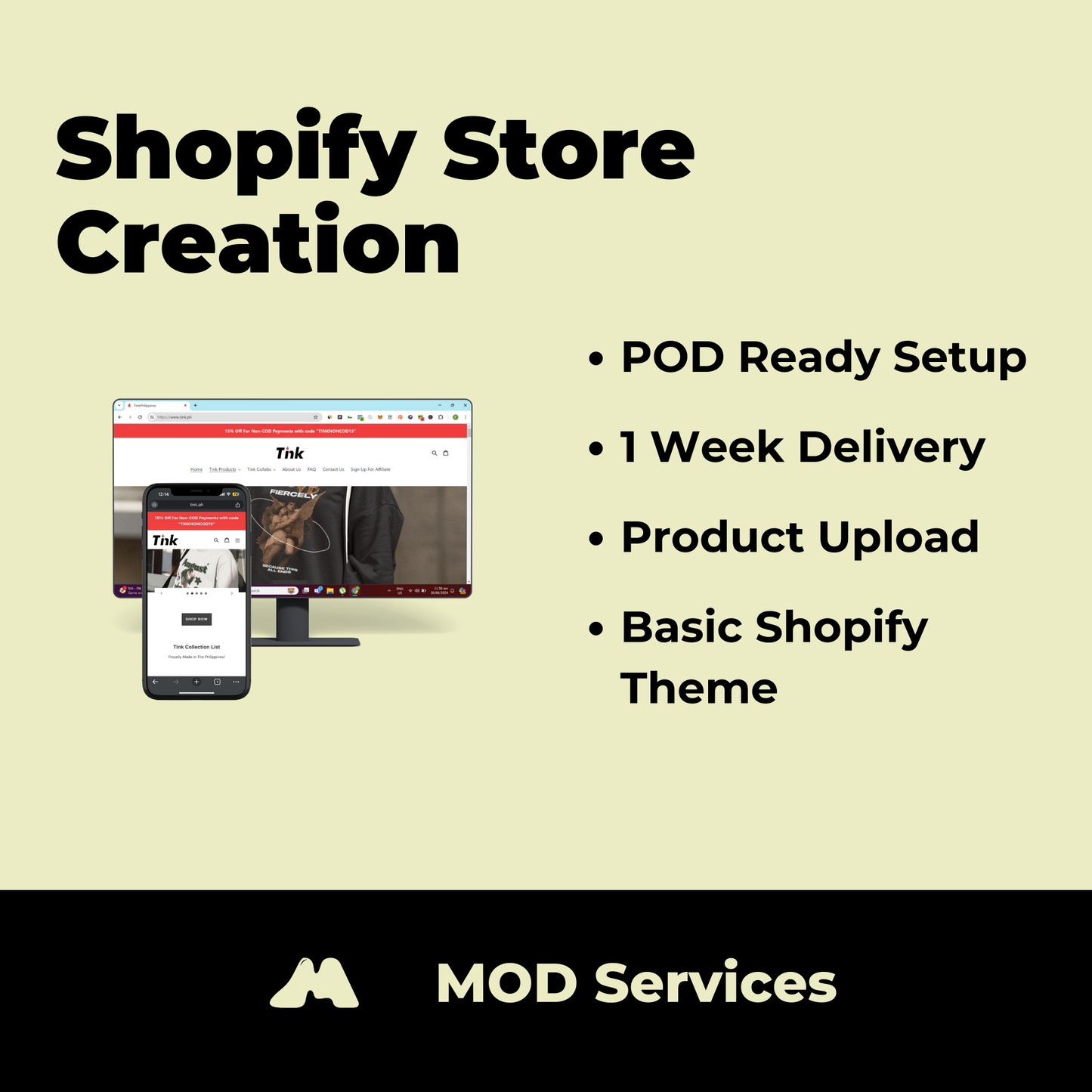 Shopify Store Creation