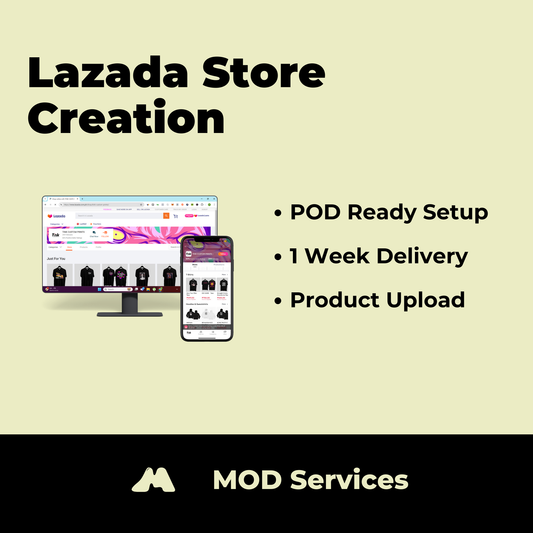 Lazada Store Creation